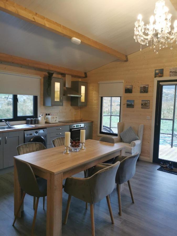 The Lodge Mountain View Log Cabin , Attymass Ballina Boyhollagh المظهر الخارجي الصورة