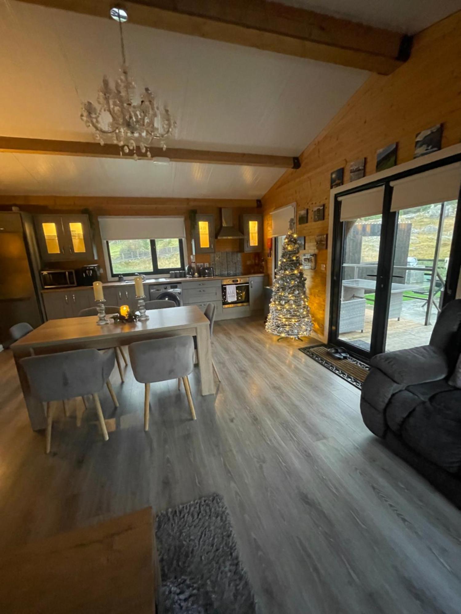The Lodge Mountain View Log Cabin , Attymass Ballina Boyhollagh المظهر الخارجي الصورة