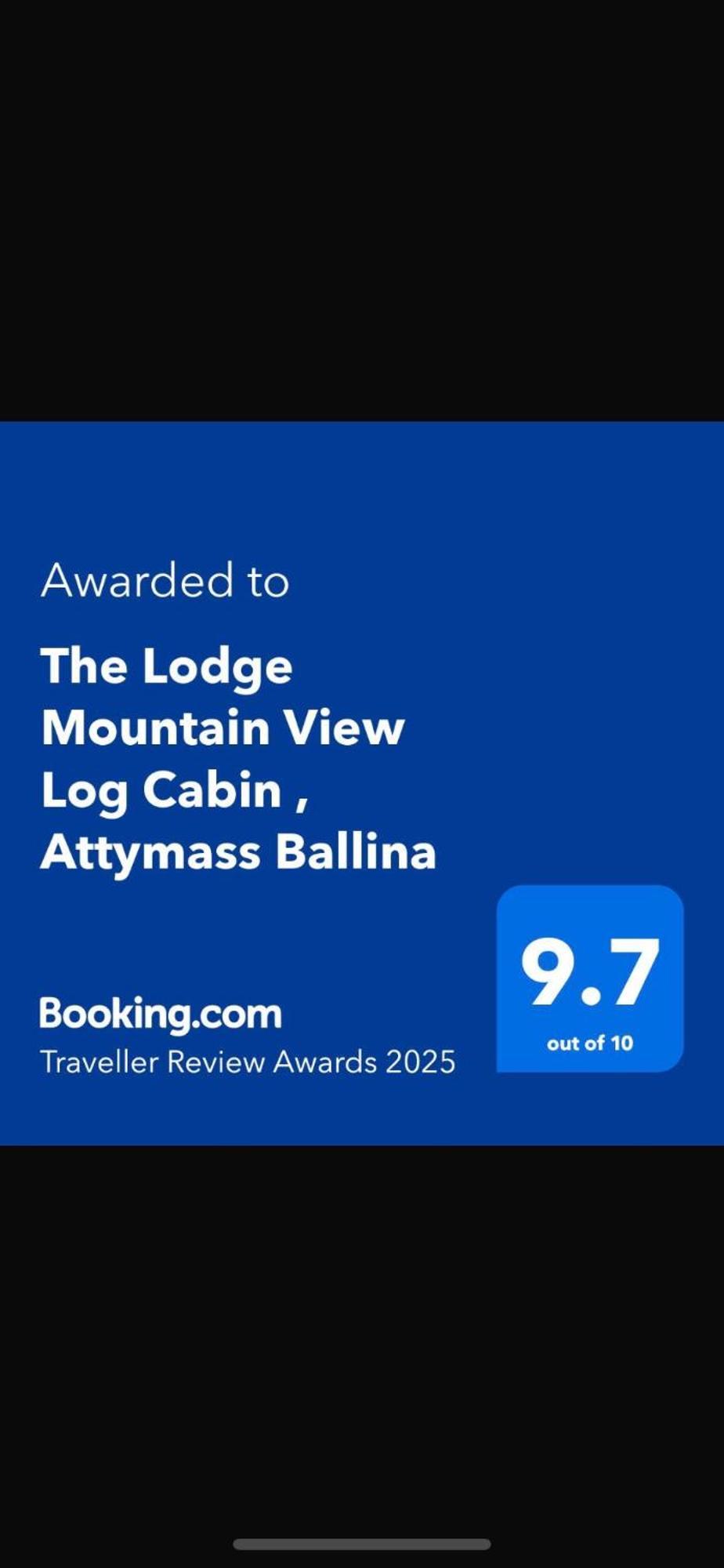 The Lodge Mountain View Log Cabin , Attymass Ballina Boyhollagh المظهر الخارجي الصورة